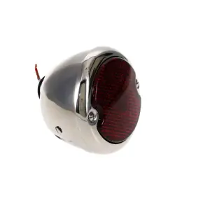 Tail Light Assembly - Red Lens - 19 Red LED - Stainless Housing - 12 Volt - LH - 48-52 Ford F1 F2 Truck - Image 5 of 5